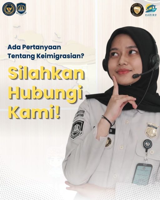 Hai Sobat Karibo! Jika kalian ada yg kebingungan seputar paspor atau ingin melakukan pengaduan, jangan khawatir! Hubungi saja contact center kami!

Ajukan pertanyaan anda seputan urusan keimigrasian kepada kami. Kami siap membantu anda!

#kemenimipas #ditjen_imigrasi #reelsinstagram #paspor #hendarsammarantoko